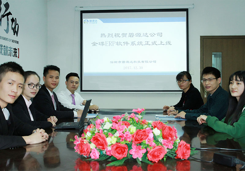 熱烈祝賀碧源達(dá) ERP 系統(tǒng)成功上線！